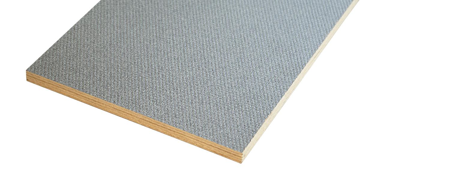 KoskiGranite slip resistant birch plywood for light vehicles.