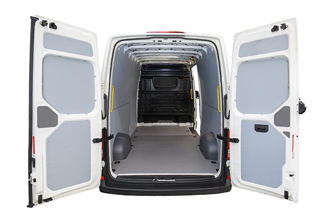 Koskisen Kore offers ready-made solutions for van interiors.